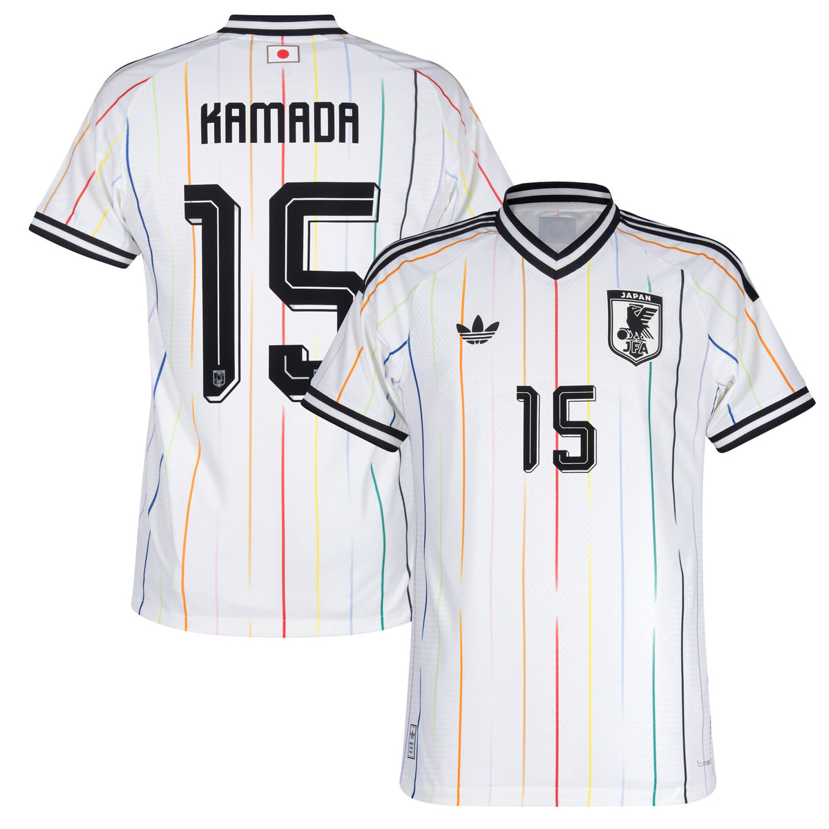 Japan Away Fan Jersey Kamada 15 Shirt 2026-2027 (Official Printing)