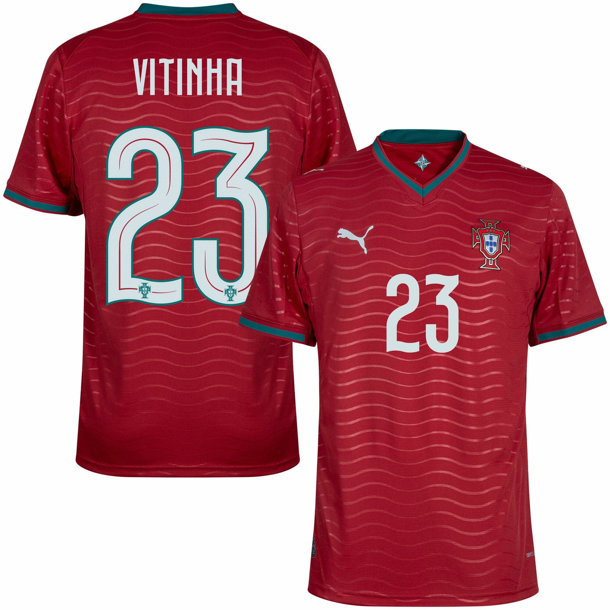 Portugal Vitinha 23 Home Fan Jersey 2026 World Cup