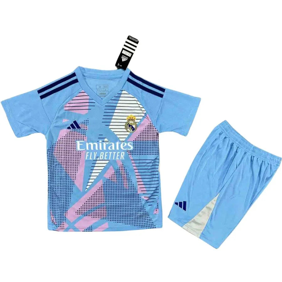 Kids Real Madrid Gk Home Jersey 2024/25