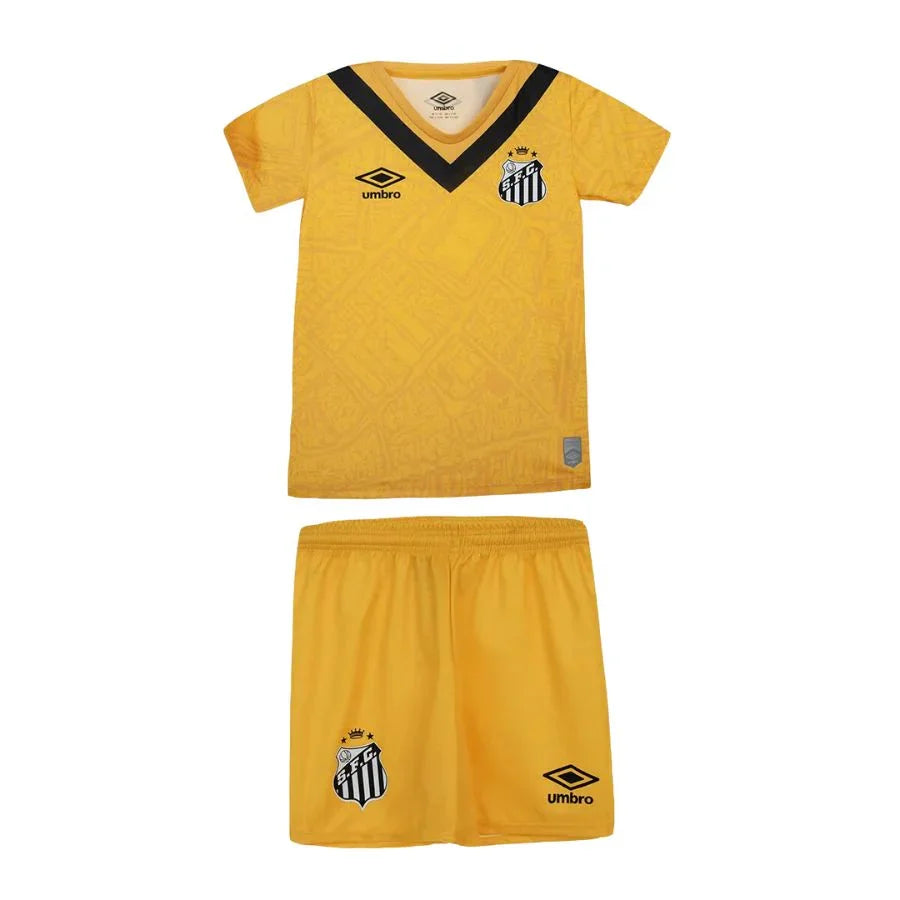 Kids Kit Santos Third Jersey 2024/25
