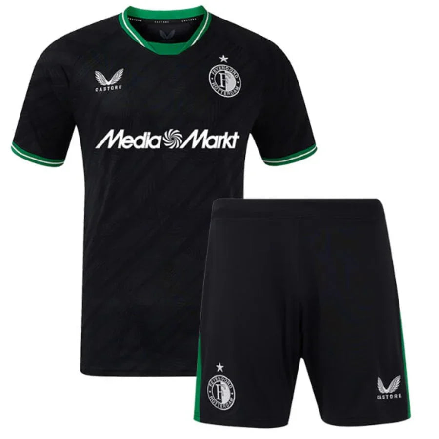 Kids Kit Feyenoord Away Jersey 2024/25