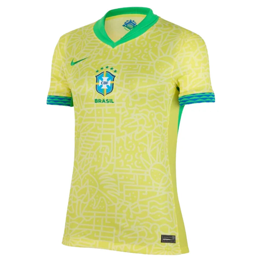 Brazil Home Fan Jersey Women’S 2024/25