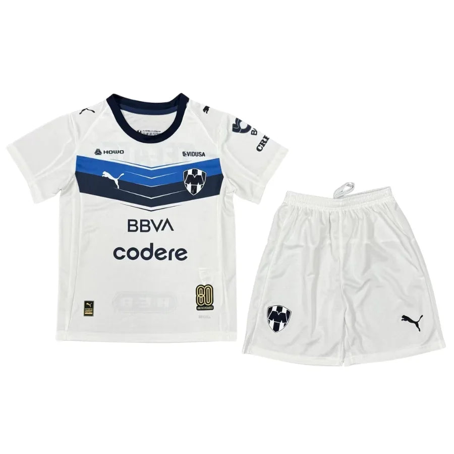 Kids Kit Rayados Monterrey Away Fan Jersey 2025/26