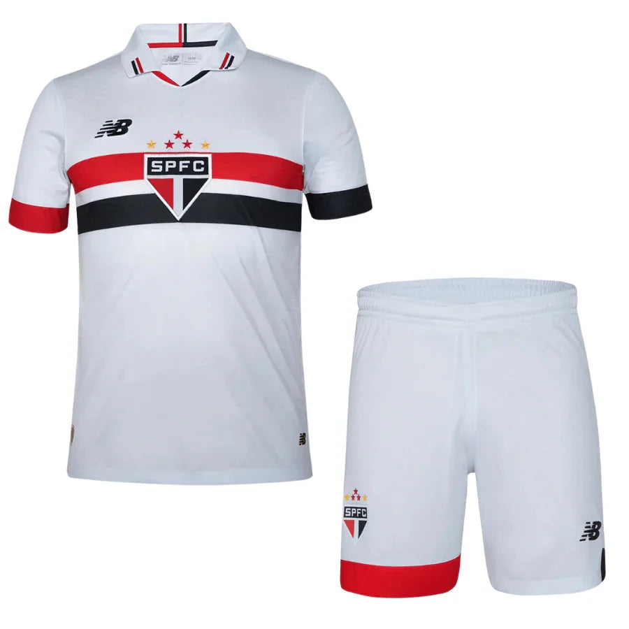 Kids Kit São Paulo Home Jersey 2024/25