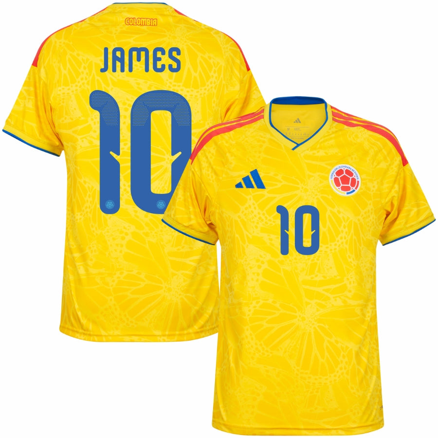 Colombia James 10 Fan Jersey Home 2026 World Cup