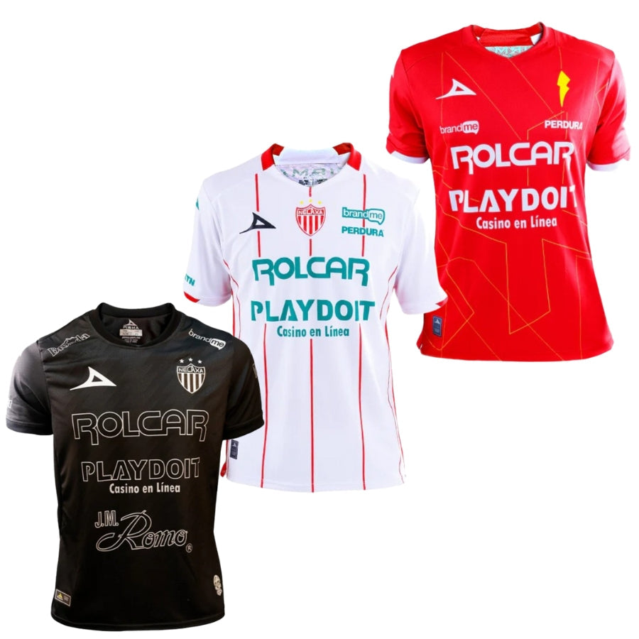 Club Necaxa Fan Jersey Home, Away Y Third 2025/26 – Kit 3 Fan Jersey