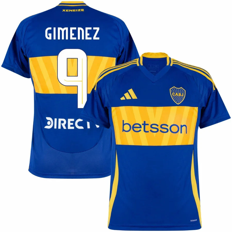 Boca Juniors Gimenez #9 Home Fan Jersey 2024/25
