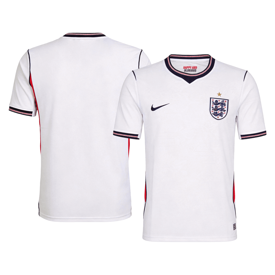 England Home Fan Jersey Shirt 2026 Wrold Cup
