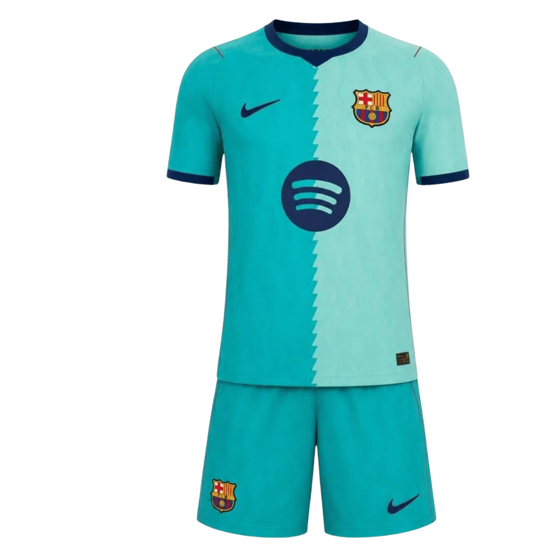 Kids Kit Barcelona Third Away Fan Jersey 2026/27