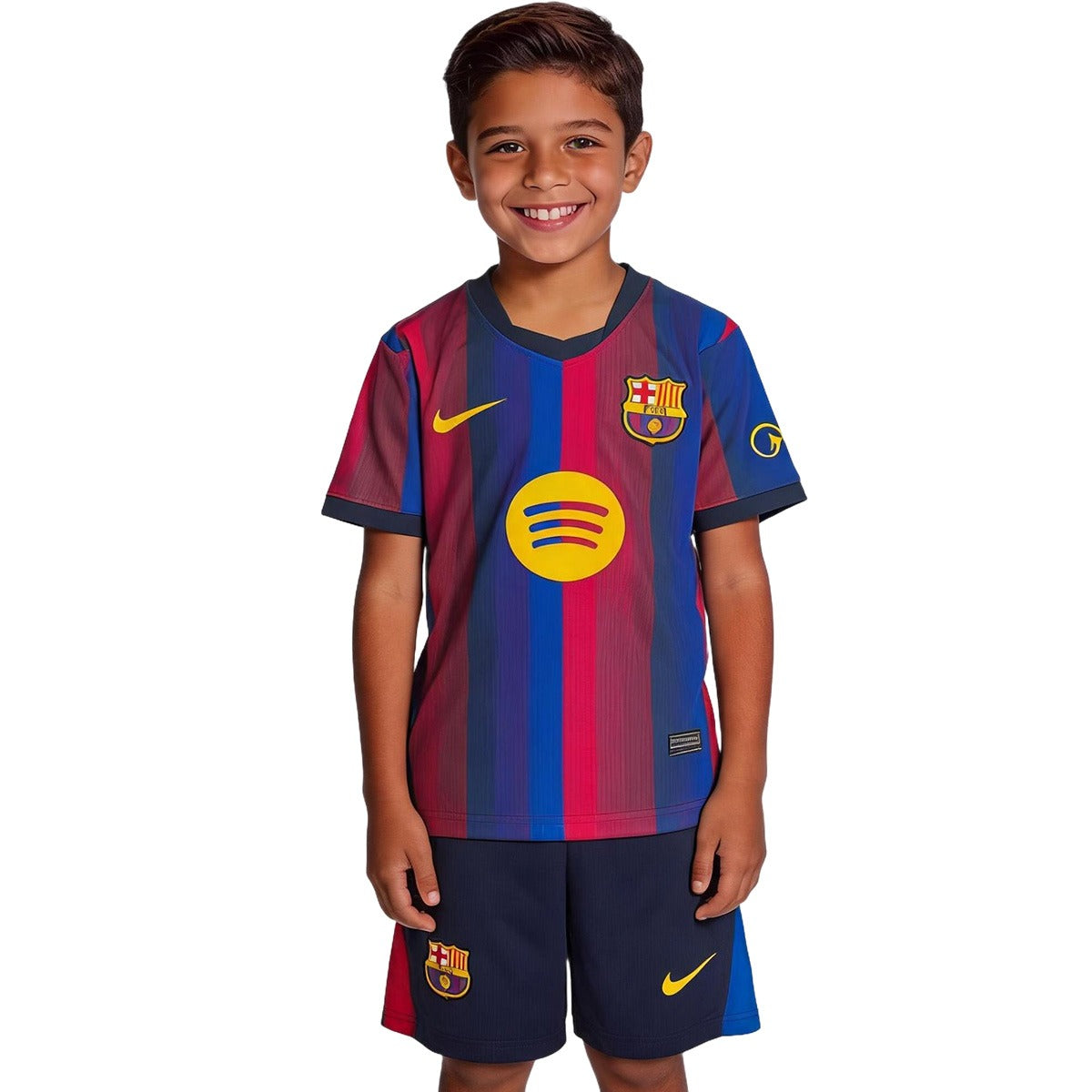Barcelona Kids Home Fan Jersey Shirt 2026/27