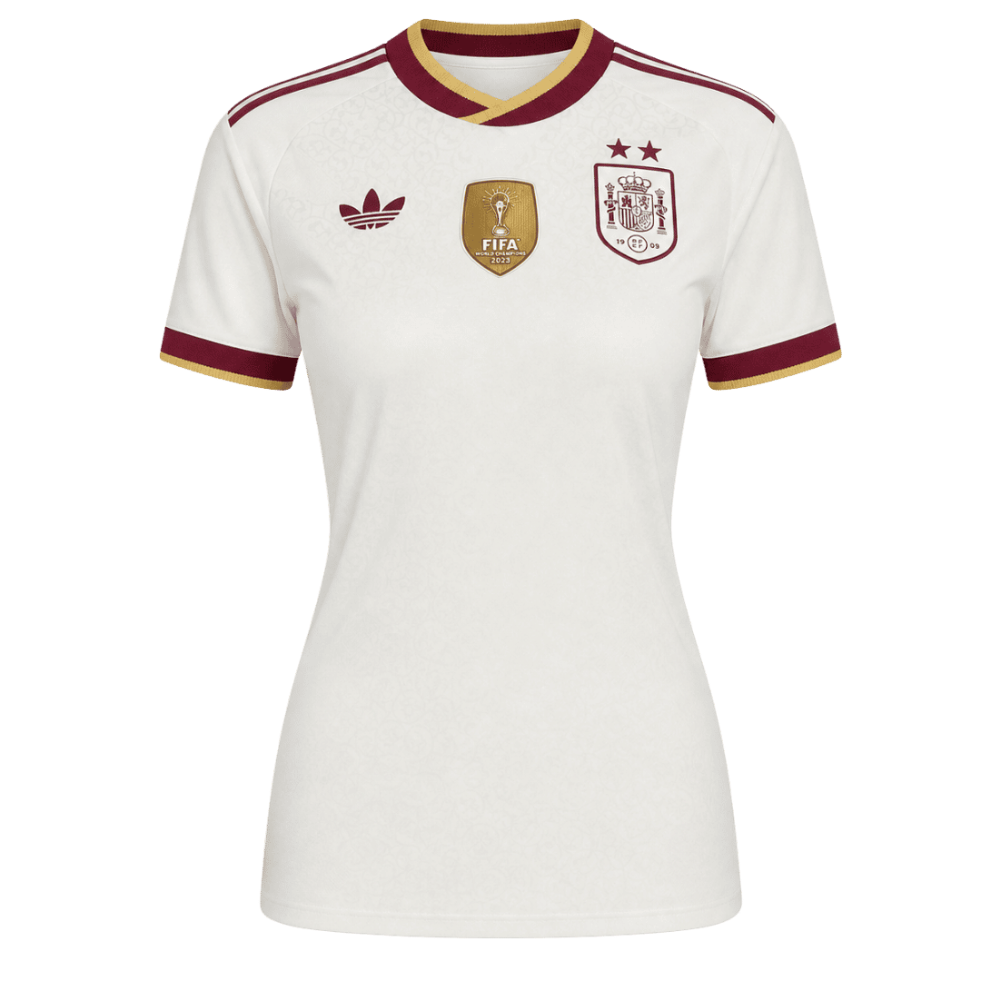 Spain Women's Champion Away Jersey World Cup 2026