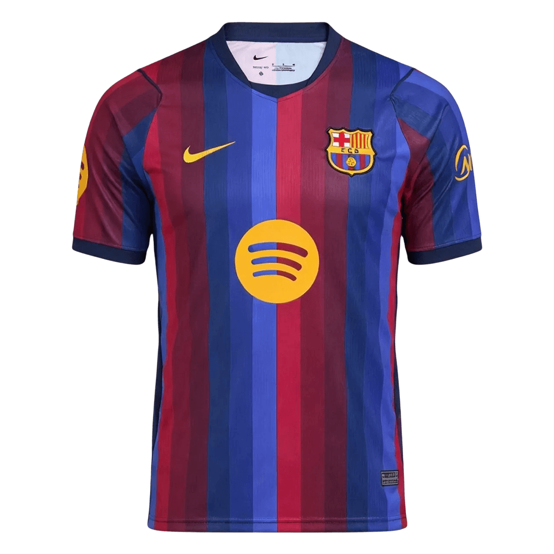 LAMINE YAMAL #10 Barcelona Home Soccer Jersey 2026/27 - UCL