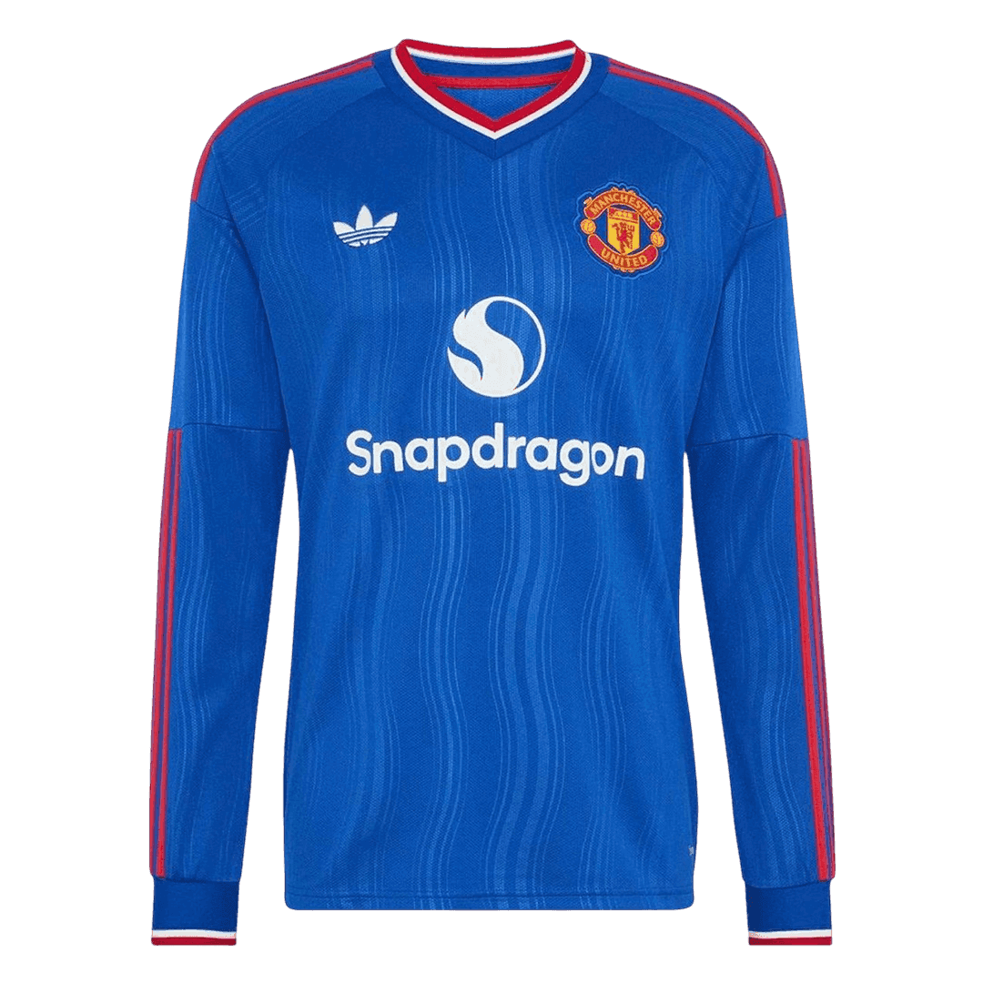 Manchester United Away Long Sleeve Fan Jersey Shirt 2026/27