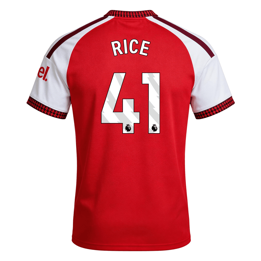 RICE #41 Arsenal Home Soccer Jersey 2026/27
