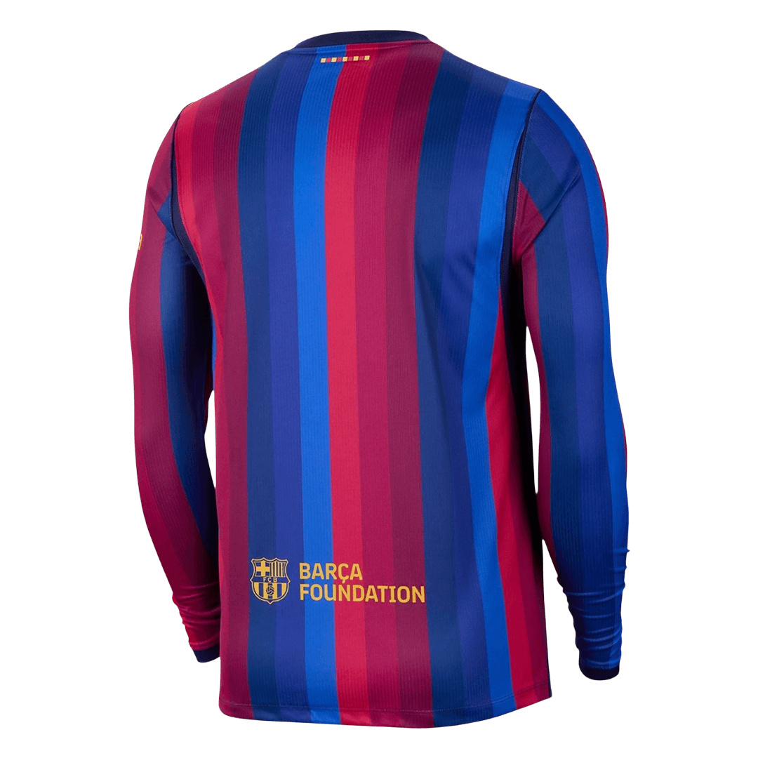 Barcelona Home Long Sleeve Fan Jersey Shirt 2026/27