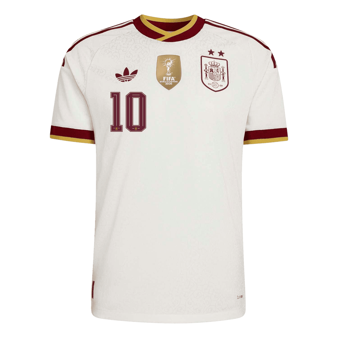 Spain OLMO 10 Away Fan Jersey World Cup 2026 - Champion