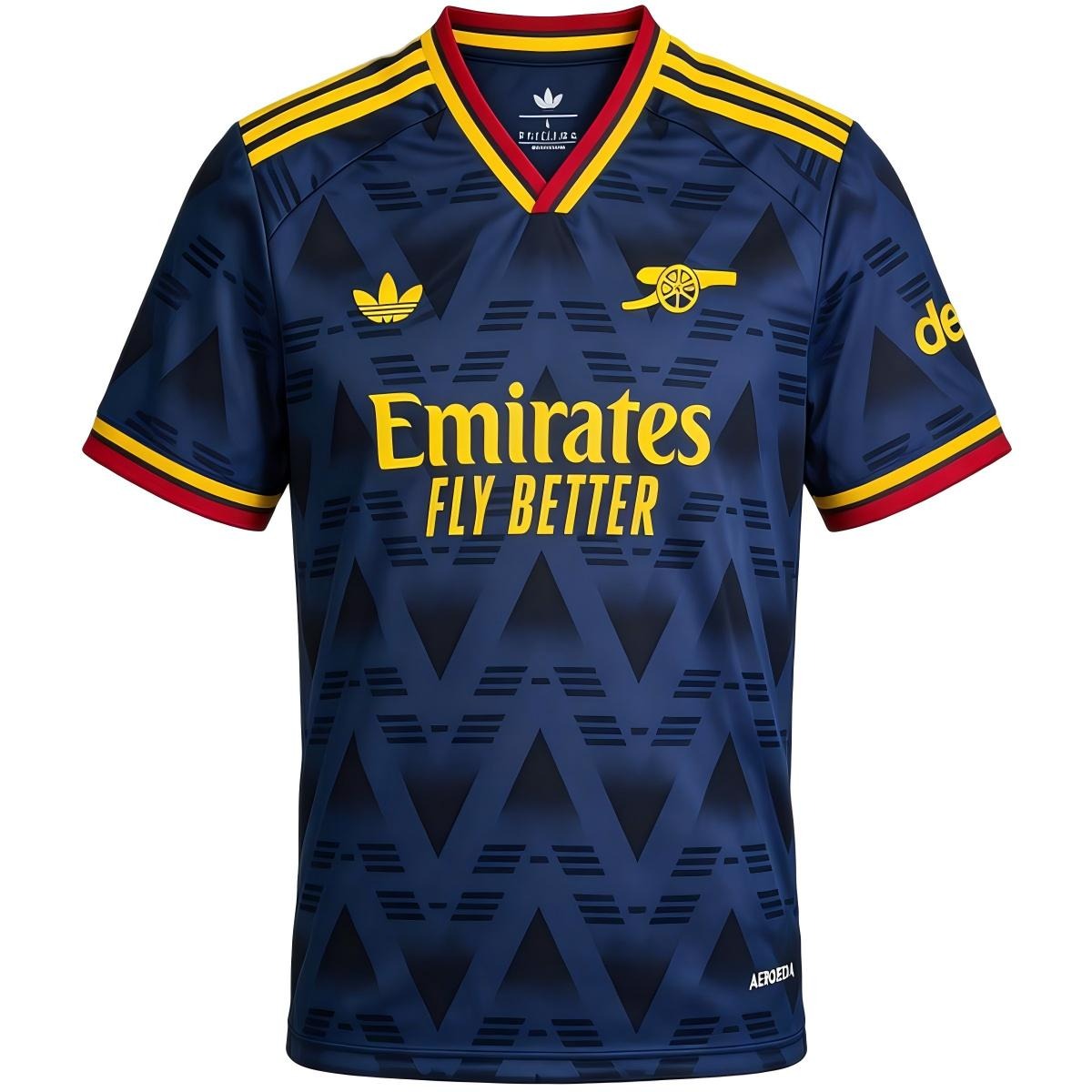SAKA #7 Arsenal Away Soccer Jersey 2026/27 -UCL