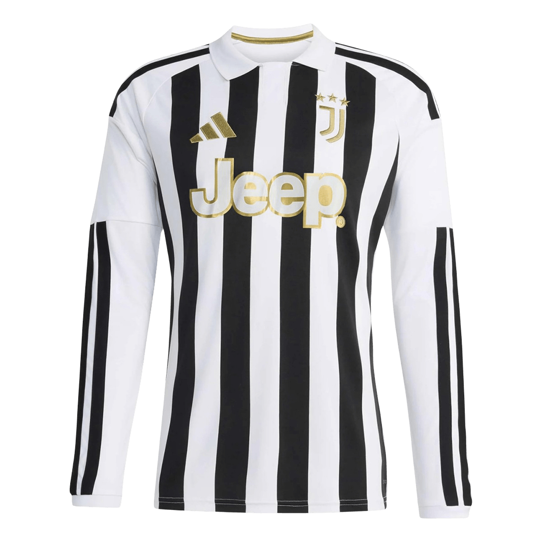 Juventus Home Long Sleeve Fan Jersey Shirt 2026/27