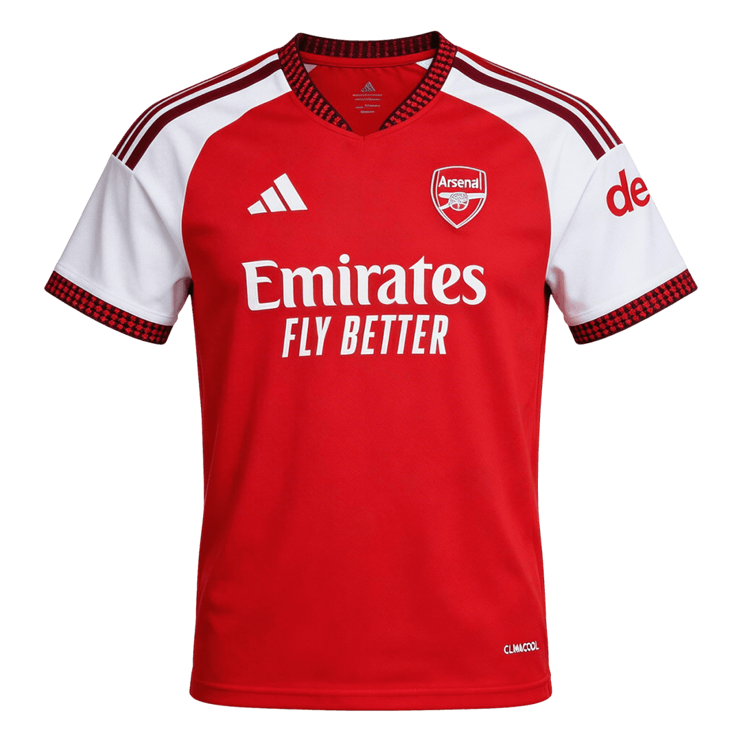RICE #41 Arsenal Home Soccer Jersey 2026/27 -UCL