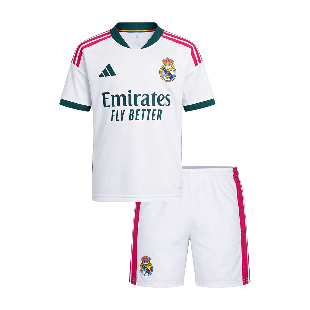 Kids Kit Real Madrid Home Fan Jersey 2026/27