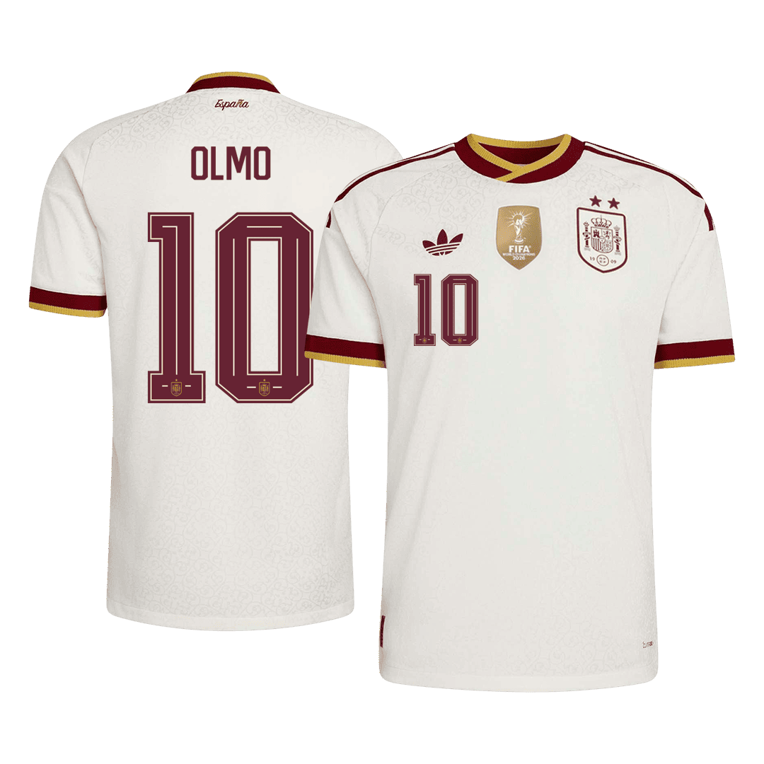 Spain OLMO 10 Away Fan Jersey World Cup 2026 - Champion