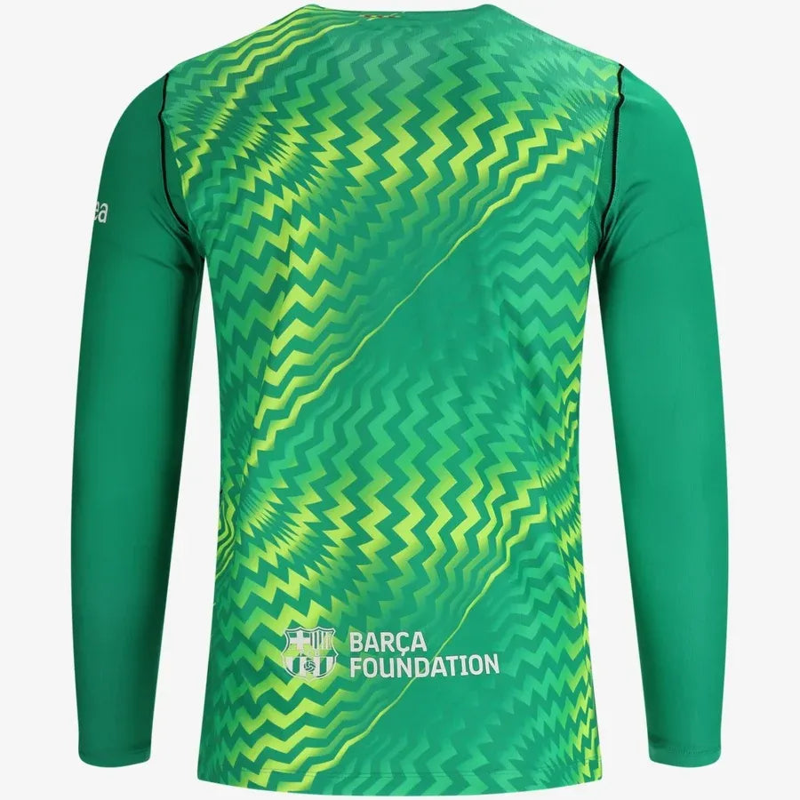 Barcelona Goalkeeper Long Sleeve Fan Jersey Shirt 2026/27