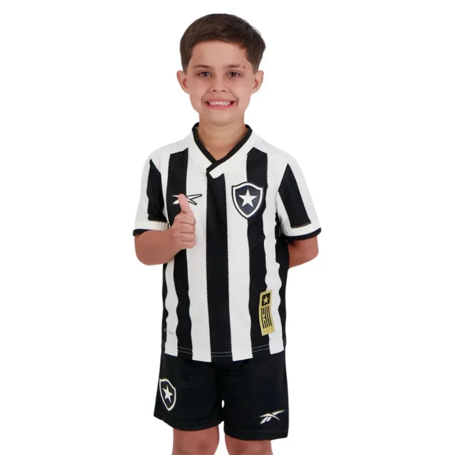 Kids Kit Botafogo Home Jersey 2024/25