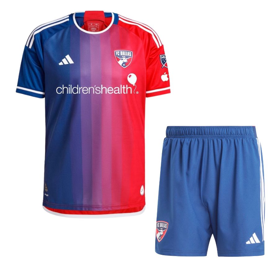 Kids Kit Fc Dallas Home Fan Jersey 2025/26