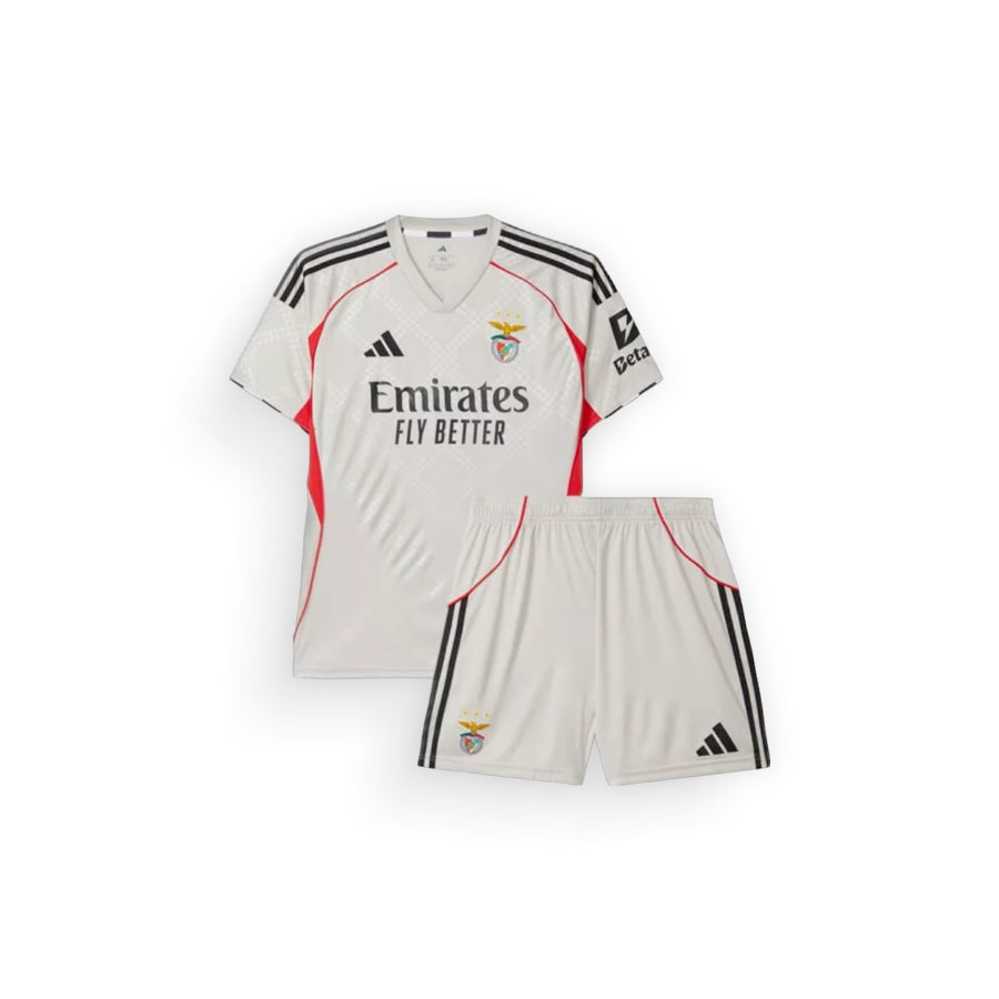 Kids Kit Benfica Away Fan Jersey 2025-26
