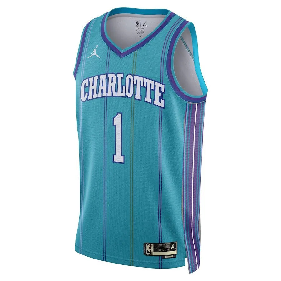 Regata Charlotte Hornets Jordan Lamelo Ball – Classic Edition – 23/24Nba – Swingman