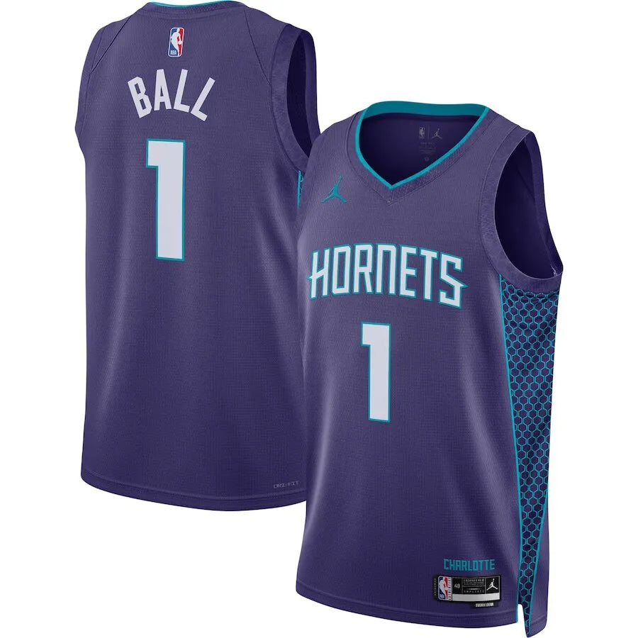 Regata Charlotte Hornets Jordan Lamelo Ball – Statement Edition – 24/25Nba – Swingman