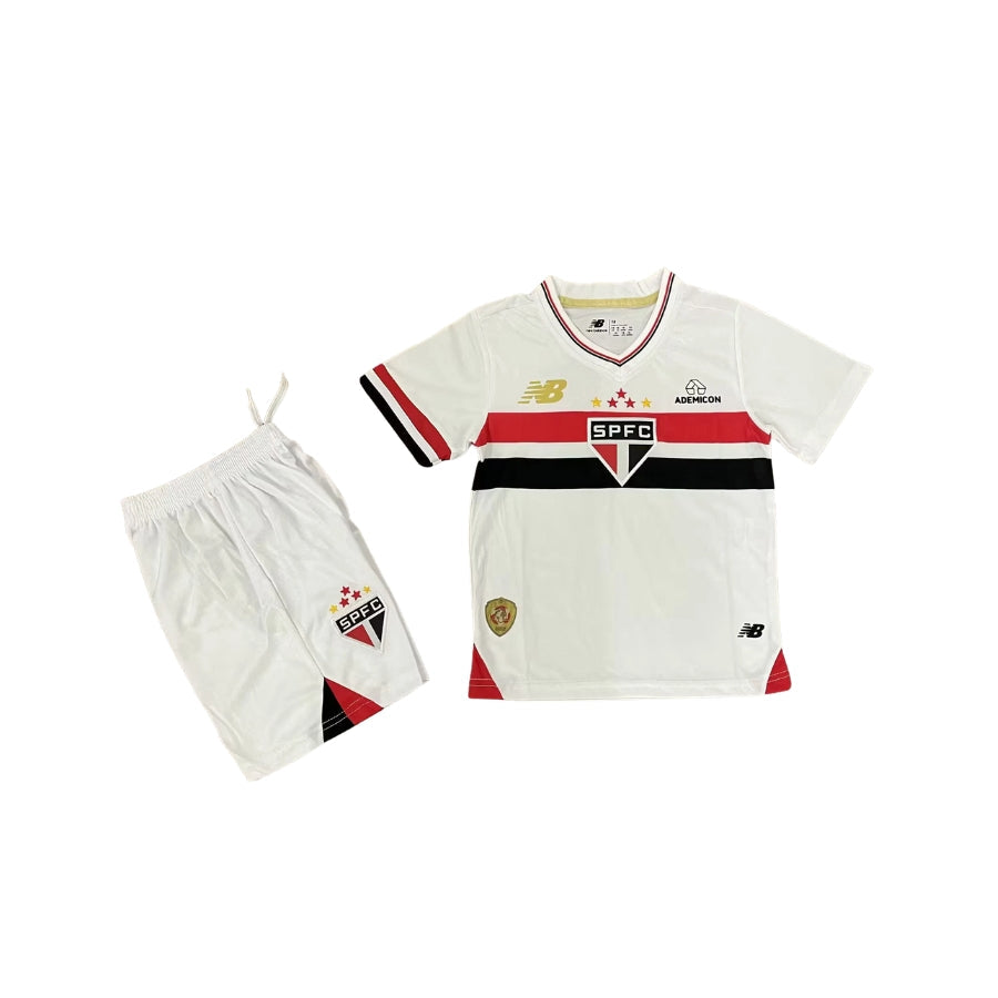 Kids Kit São Paulo Home Fan Jersey 2025/26