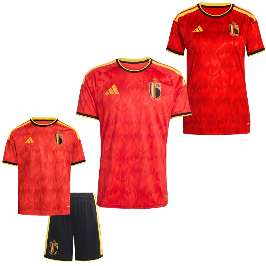 3 Jersey Family Bundle Belgium Man, Women’S And Kits Kit