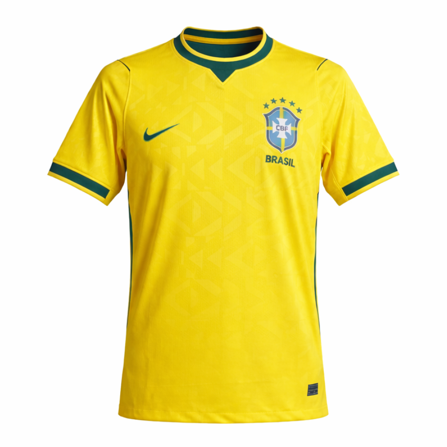 Brazil Home Fan Jersey Shirt 2026