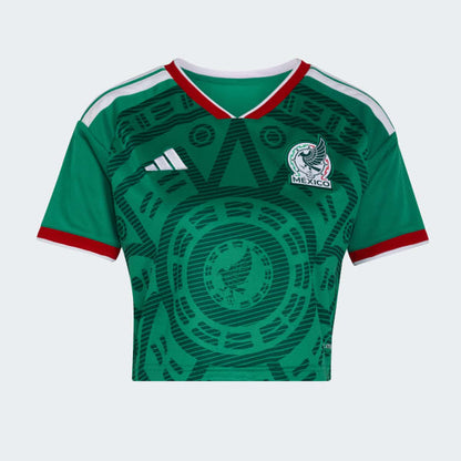 Mexico Home Cropped Jersey Women’S Home World Cup 2026