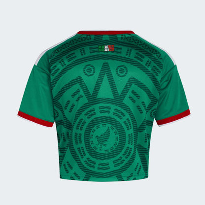 Mexico Home Cropped Jersey Women’S Home World Cup 2026