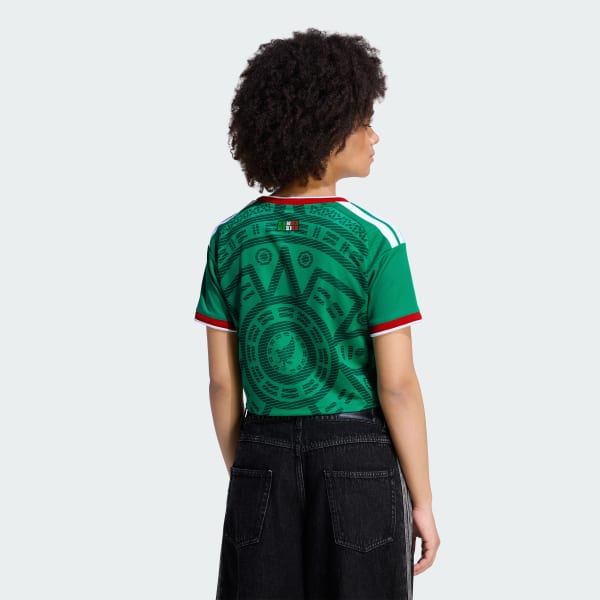 Mexico Home Cropped Jersey Women’S Home World Cup 2026