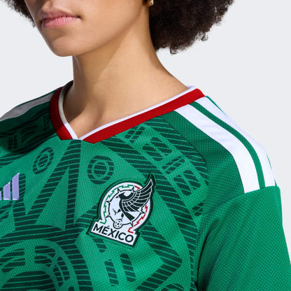 Mexico Home Cropped Jersey Women’S Home World Cup 2026
