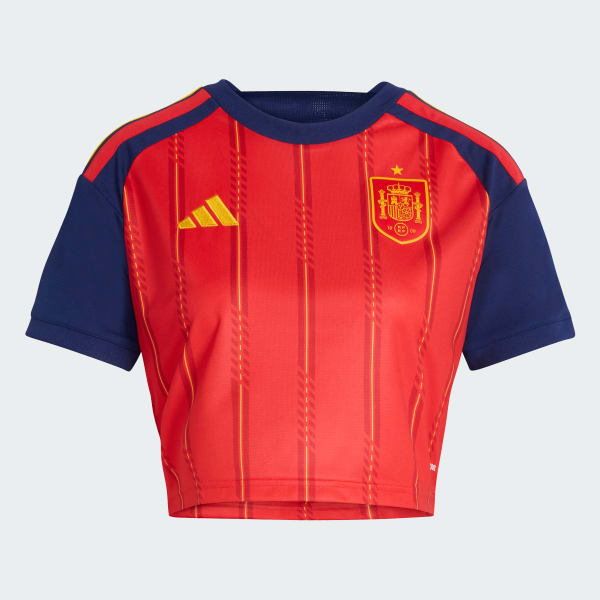 Spain Home Cropped Jersey Women’S Home World Cup 2026