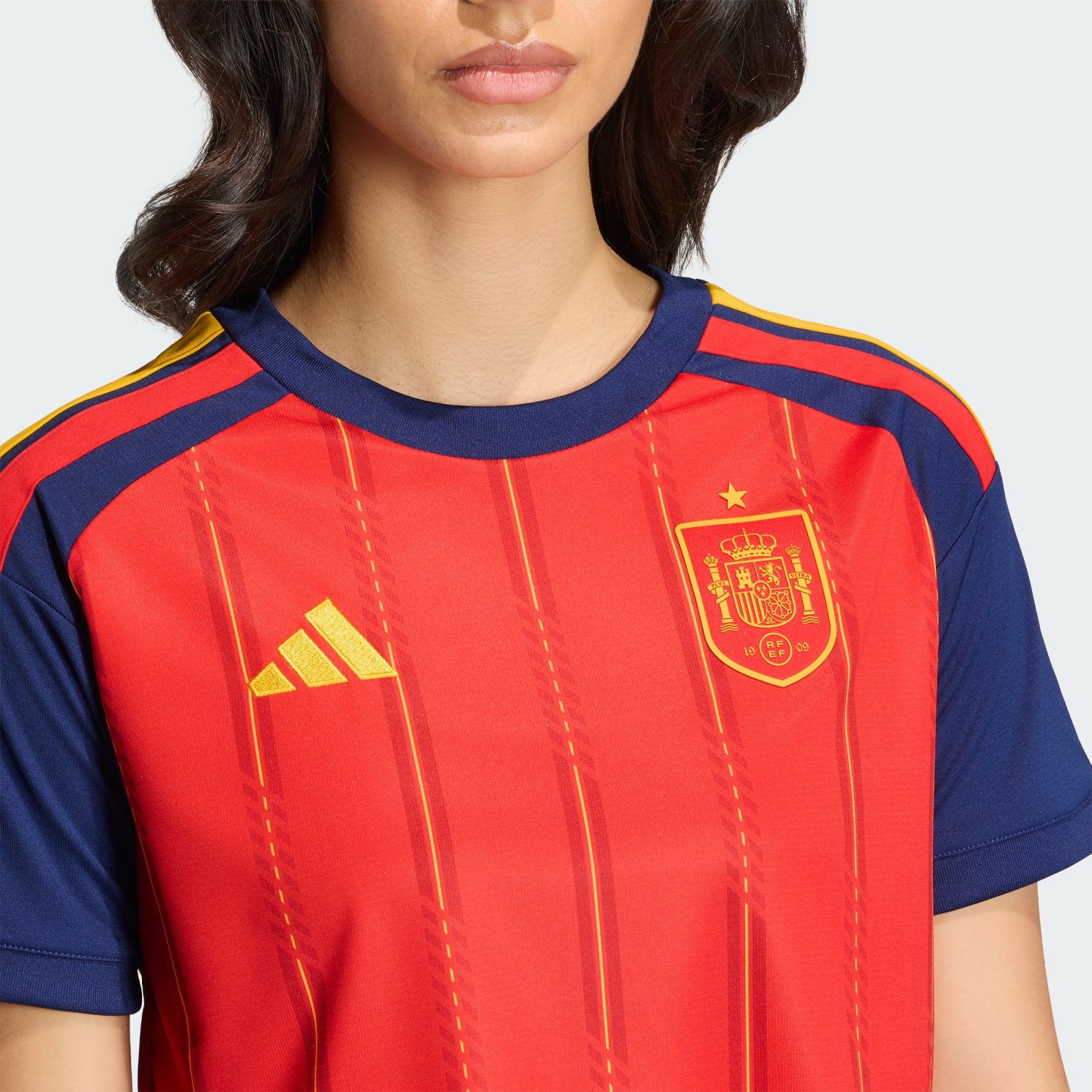 Spain Home Cropped Jersey Women’S Home World Cup 2026