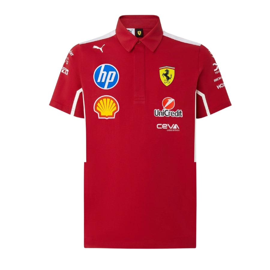 Scuderia Ferrari 2025 Team Polo Formula 1 F1 Formula One