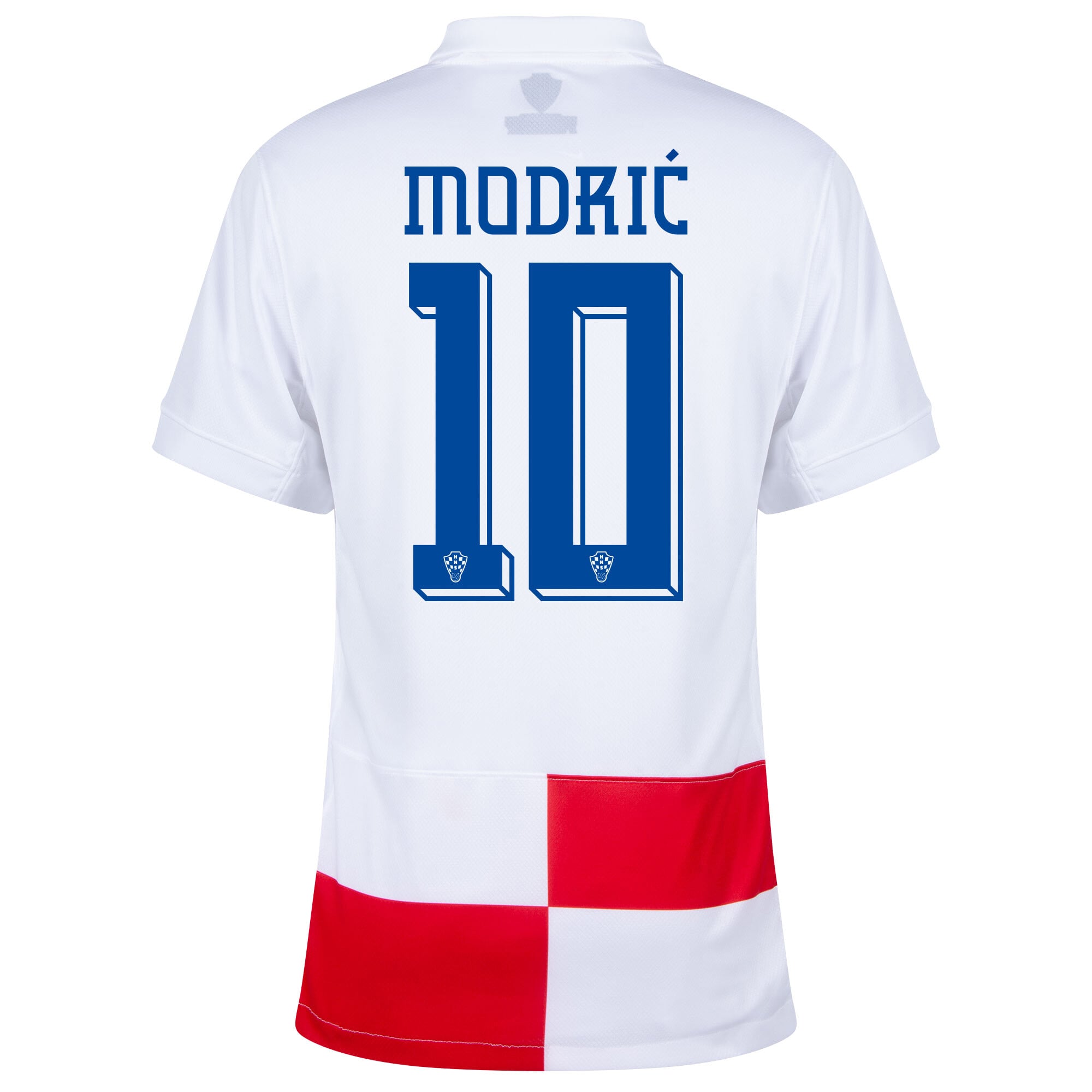 Croatia Home Modrić 10 Shirt 2024-2025 (Official Printing)