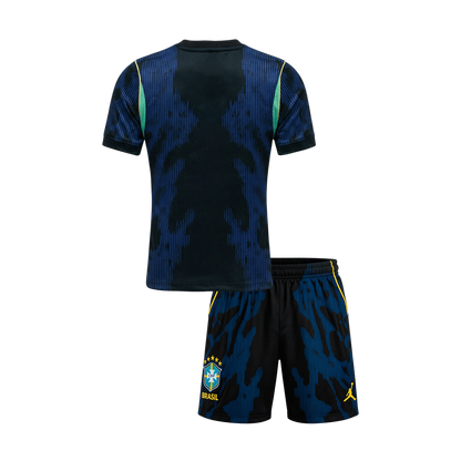 Brazil Away Kids Fan Jersey Shirt 2026 World Cup