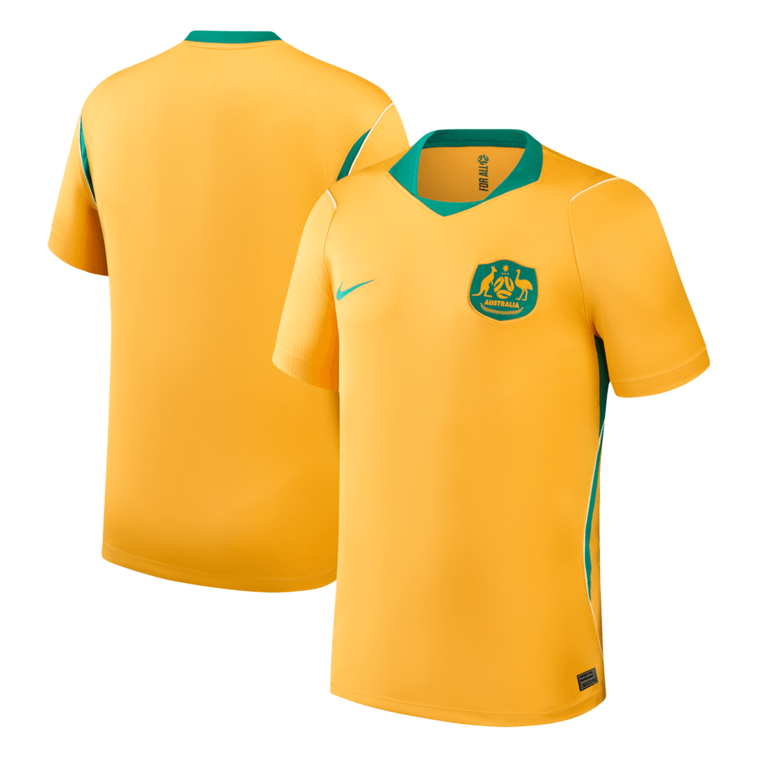 Australia Home Fan Jersey Shirt 2026 Wrold Cup