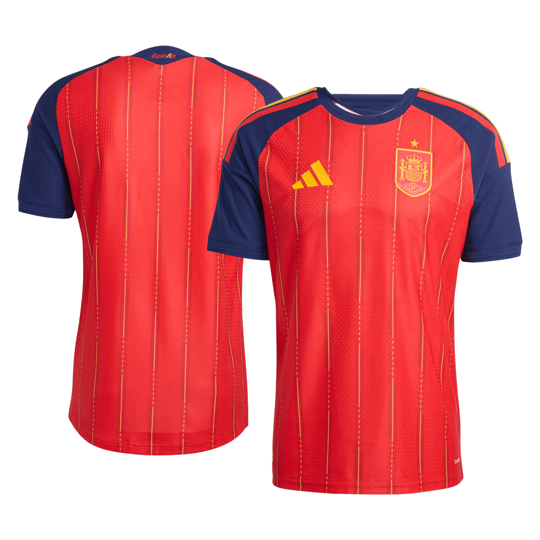 Spain Home Authentic Player Shirt 2026 World Cup