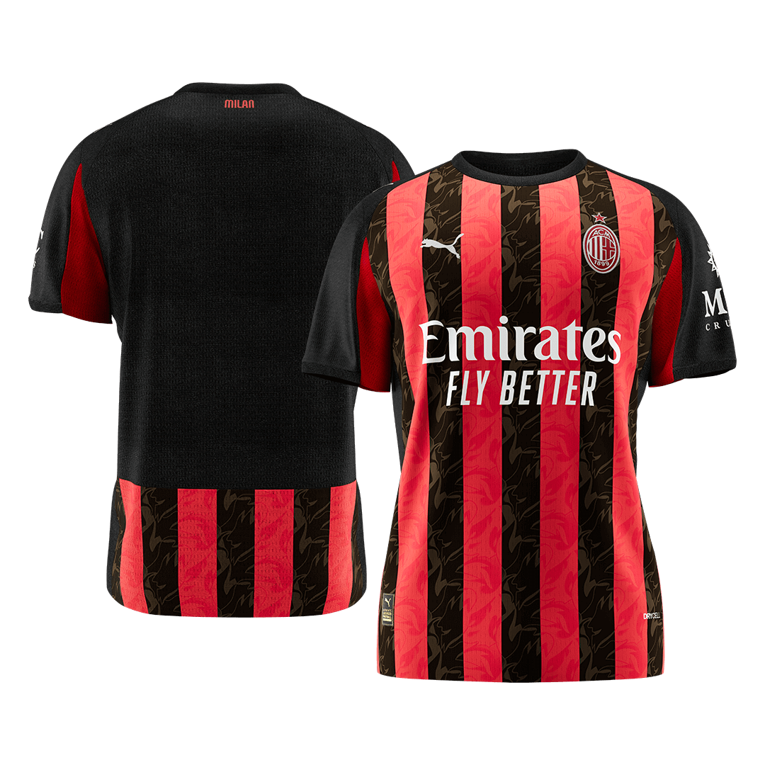 AC Milan Home Fan Jersey Shirt 2025/26