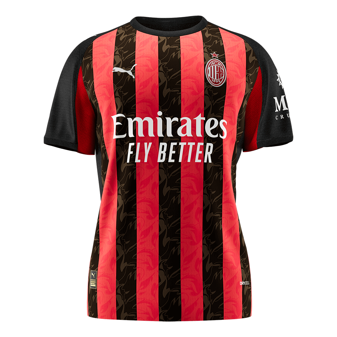 AC Milan Home Fan Jersey Shirt 2025/26