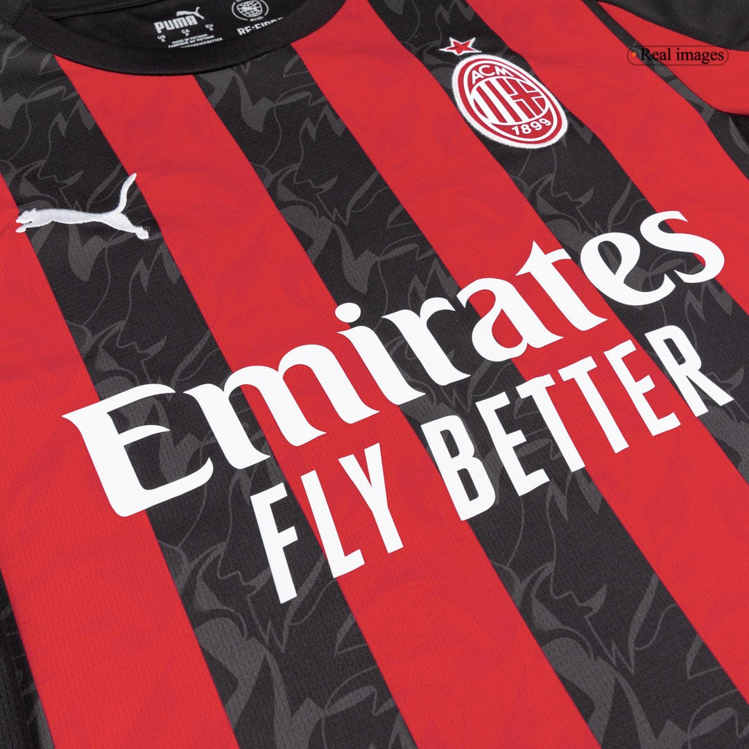 Ac Milan Home Fan Jersey Shirt 2025-2026