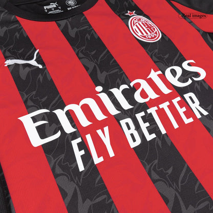 Ac Milan Home Fan Jersey Shirt 2025-2026