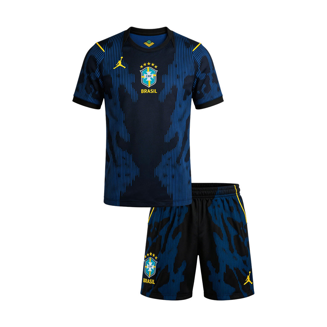 Brazil Away Kids Fan Jersey Shirt 2026 World Cup